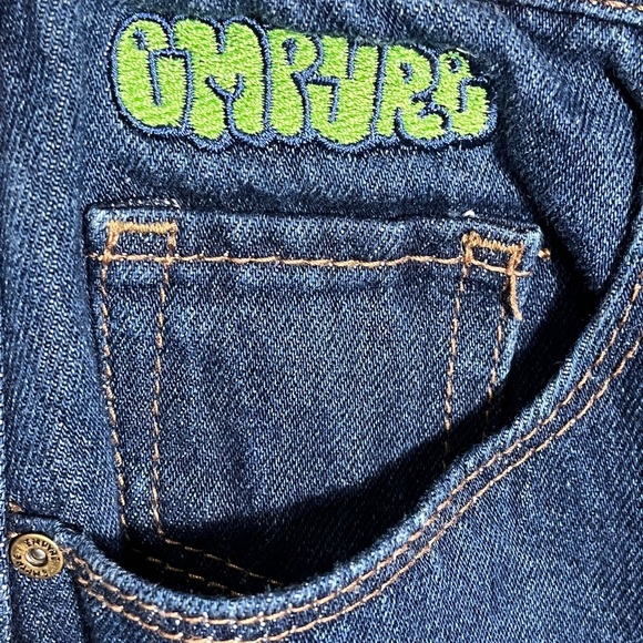 Empyre Tori Denim Cargo Jeans Baggy High waist sz 2 - Picture 6 of 13